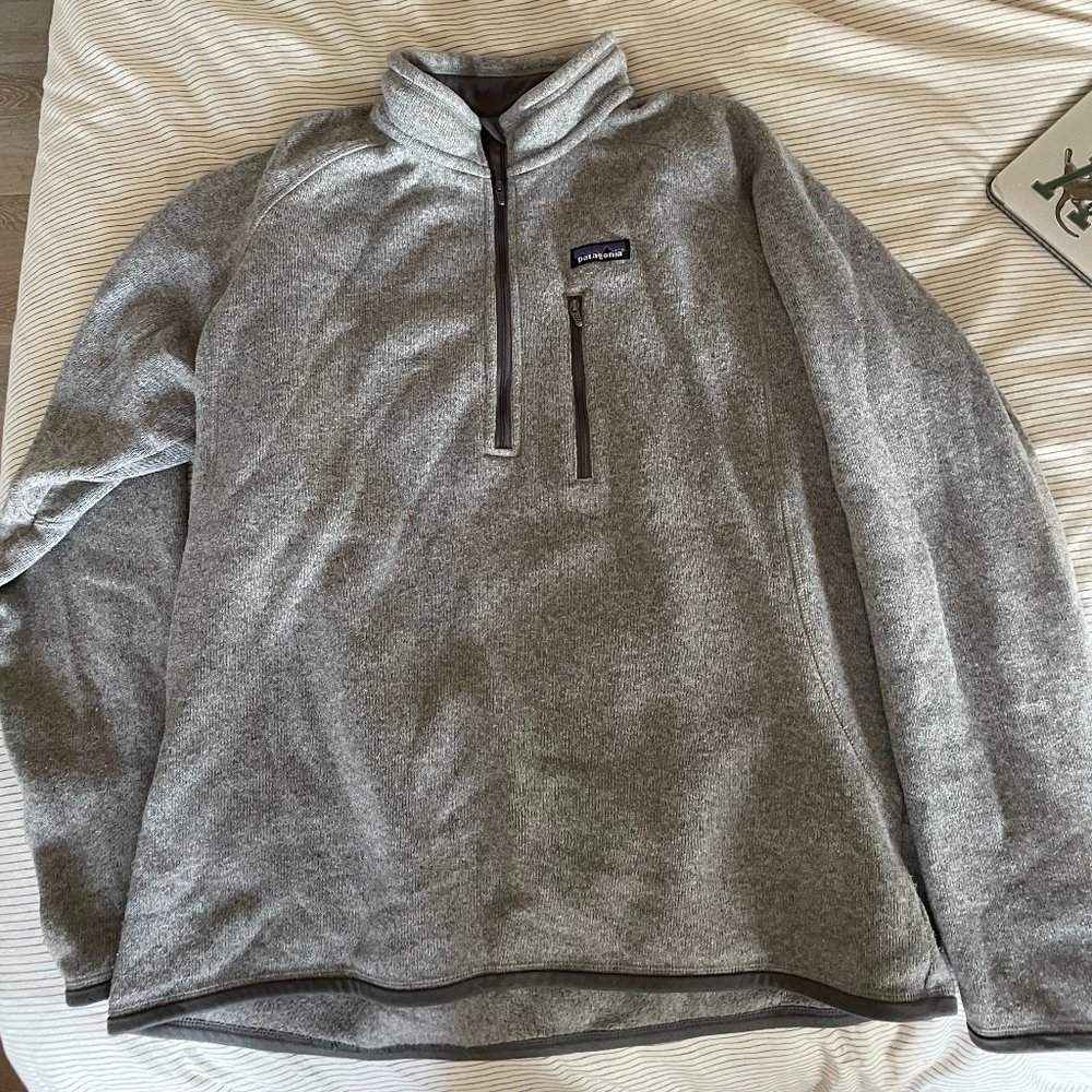 Men’s Patagonia Quarter Zip Better Sweater